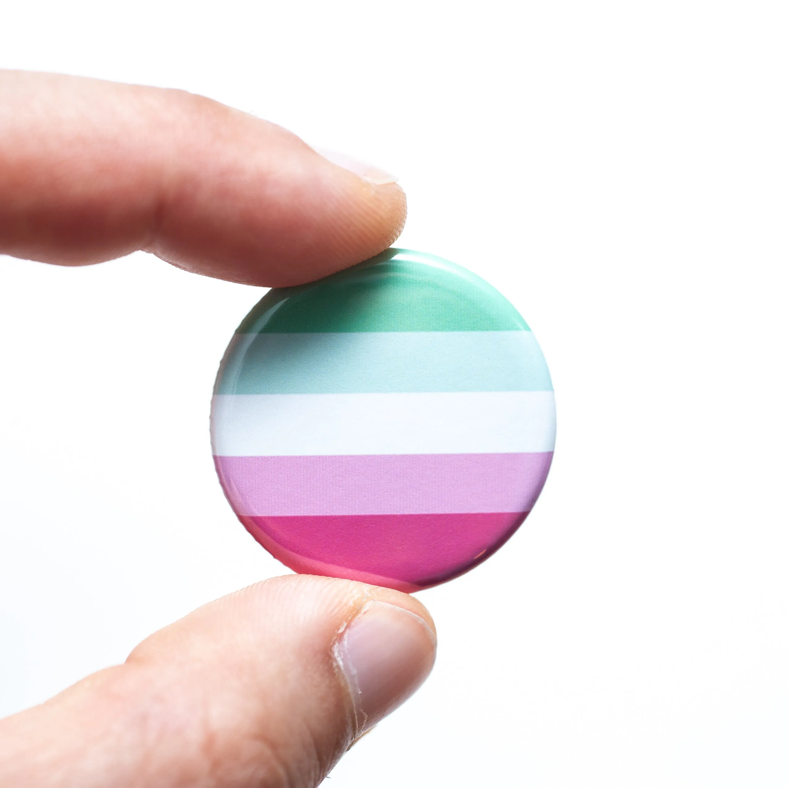 Abrosexual pride flag button