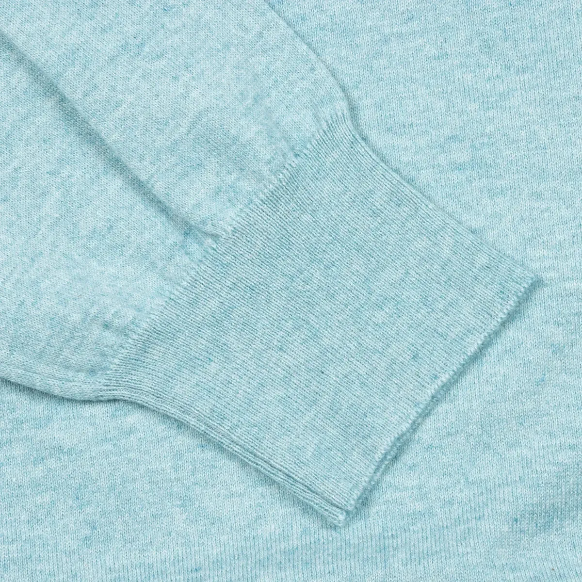 Aqua Cashmere & Cotton Crewneck