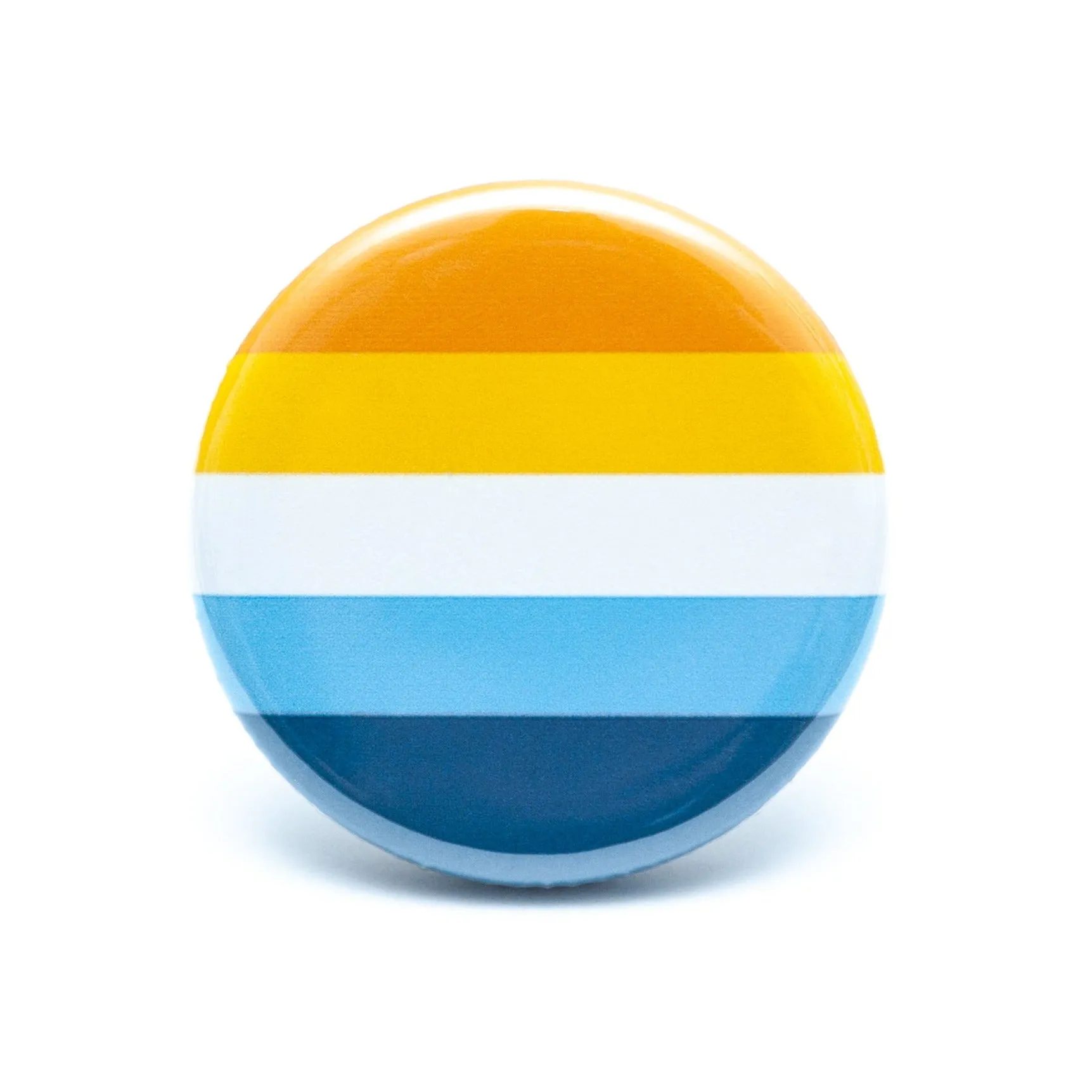 Aroace pride flag button