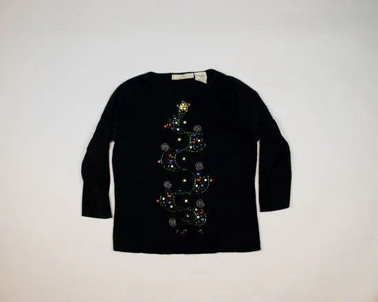 Avant Garde Tree-Small Christmas Sweater