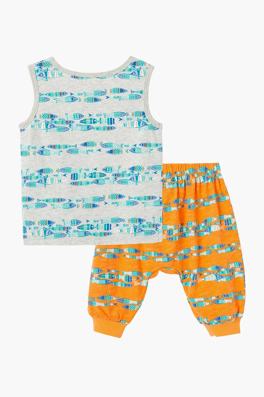 Baby Boys Peek Kids Fish 2-Piece Set