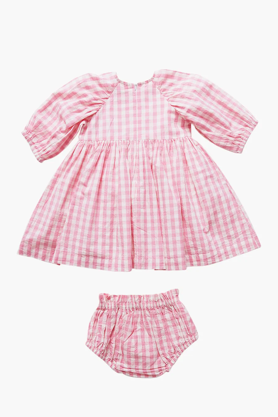 Baby Girls Dress Pink Chicken Danielle Set