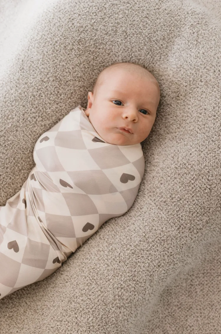 Bamboo Swaddle | Check your Heart