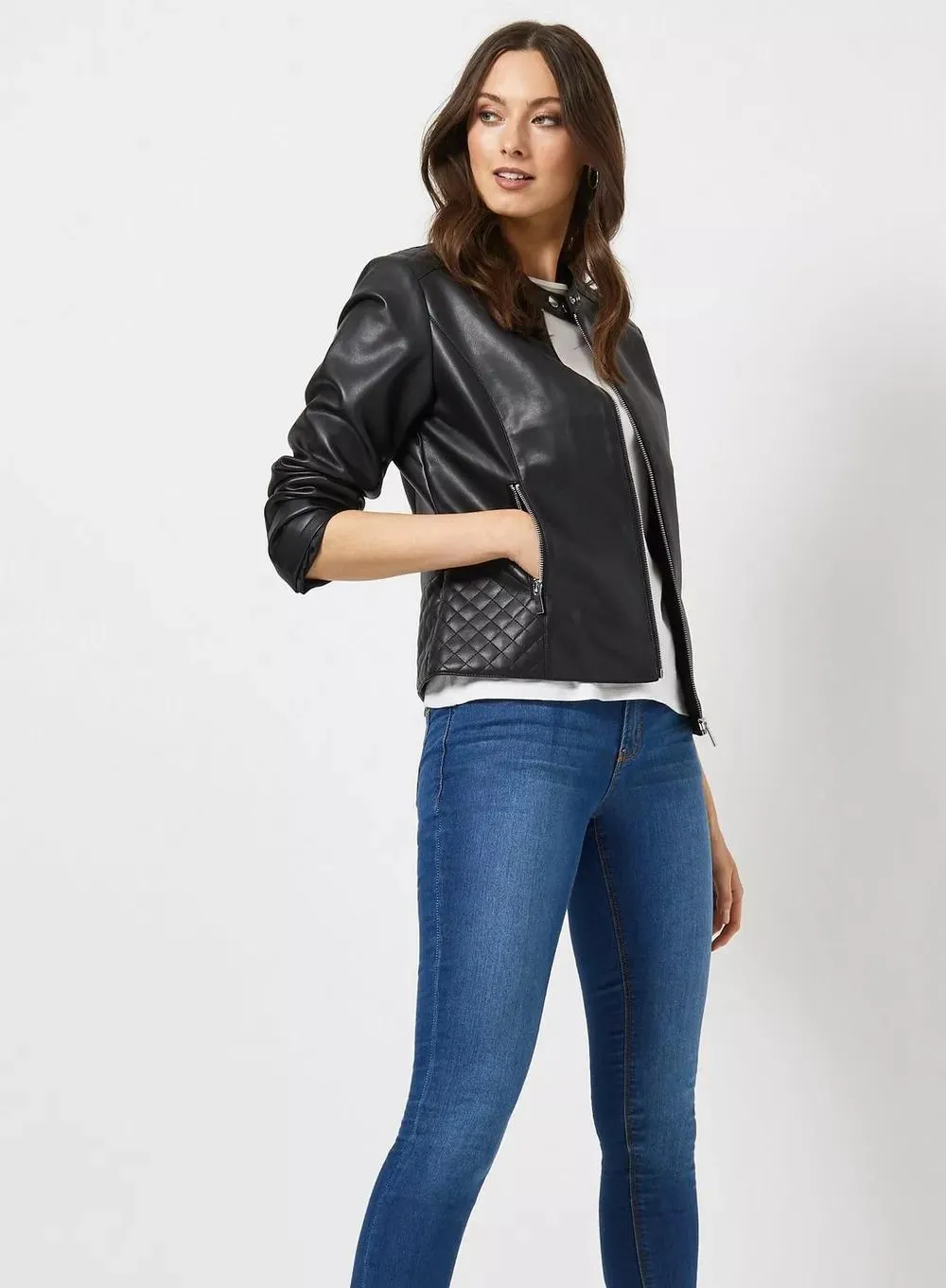 Bomber YIGATI Leather Jacket