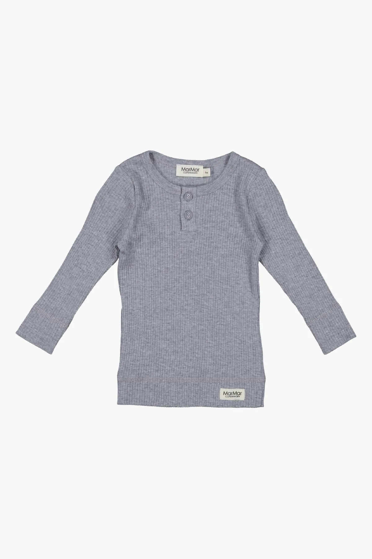 Boys Shirt MarMar Copenhagen Ribbed - Moonstone