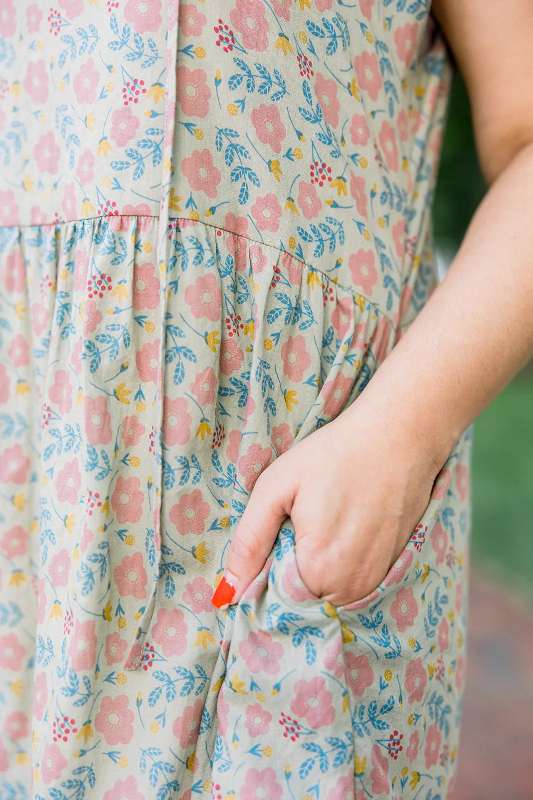 Cap Sleeve Mini Dress