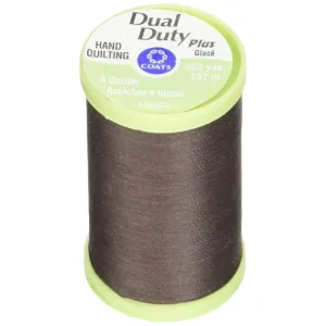 Coats Dual Duty Plus Hand Quilting Thread 325yd Chona Brown