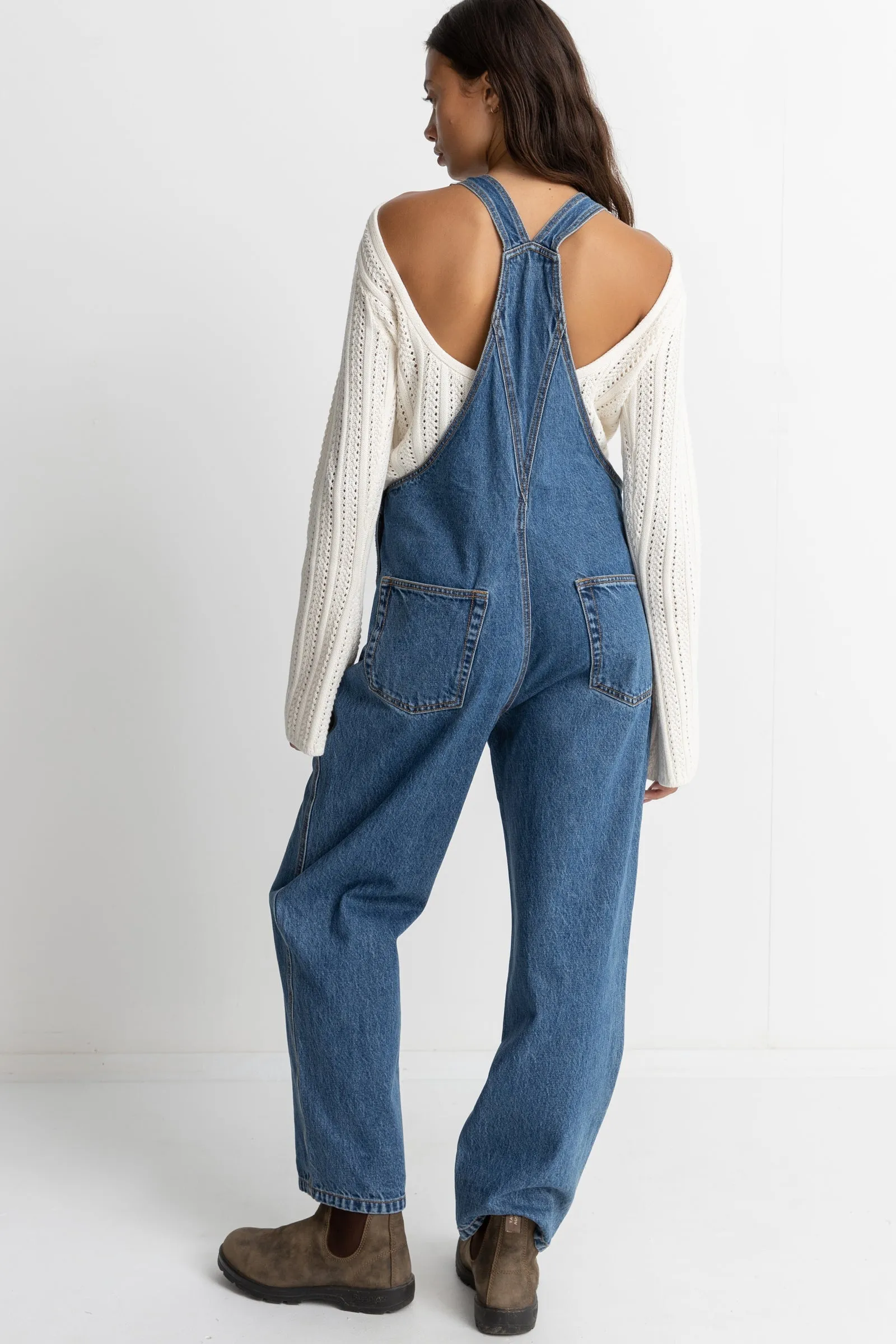 Denim Overalls Blue