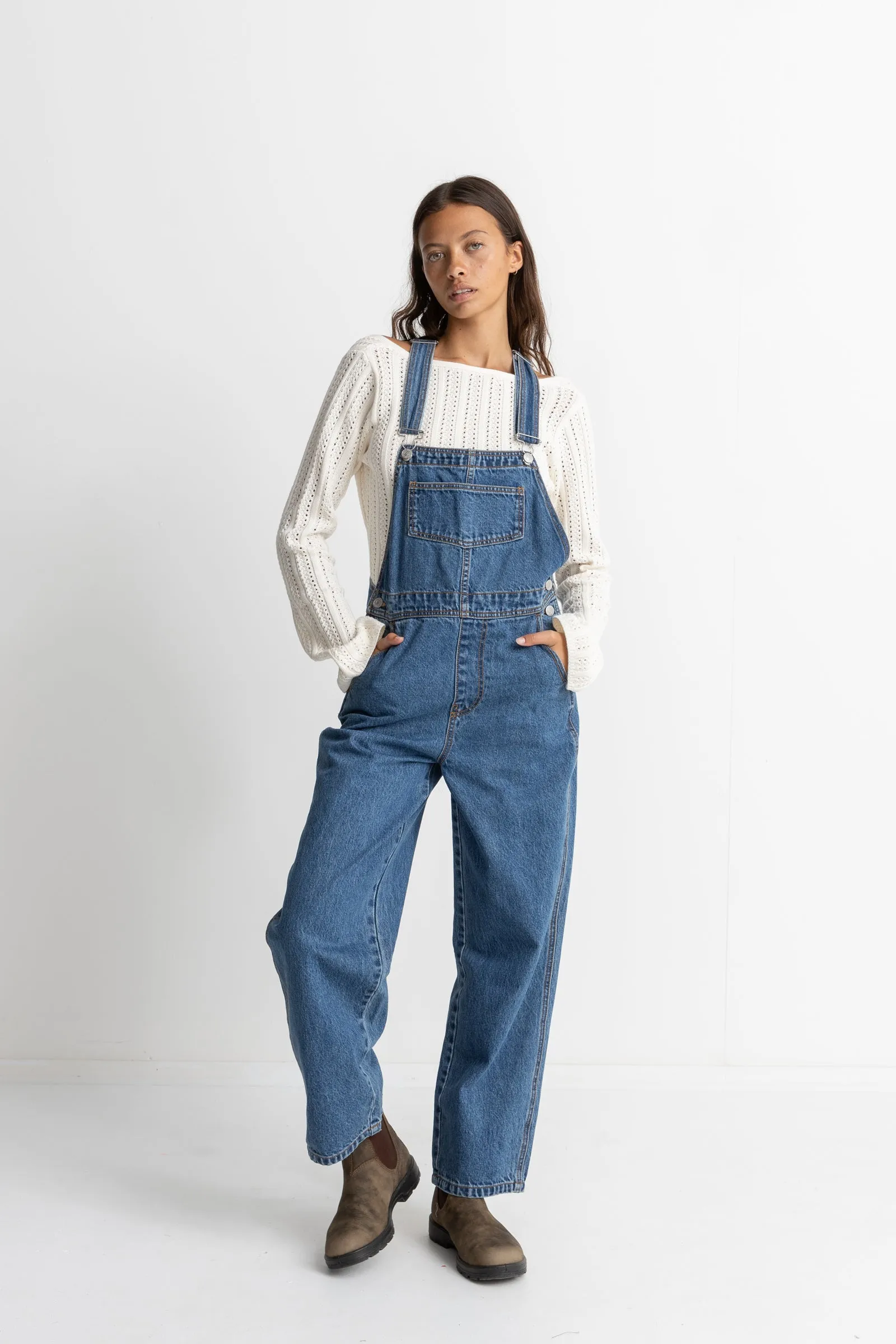 Denim Overalls Blue