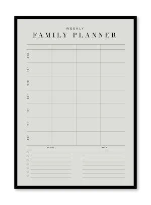 Family, Planner