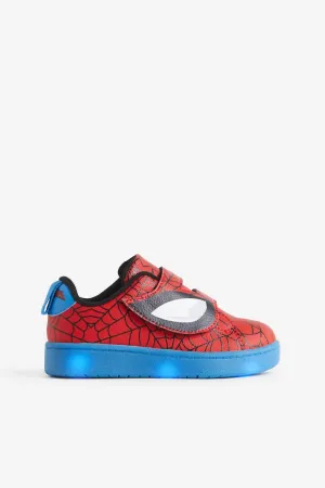 Flashing H&M sneakers, red