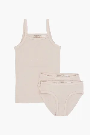 Girls Underwear 3-piece Set MarMar Copenhagen Barely Rose