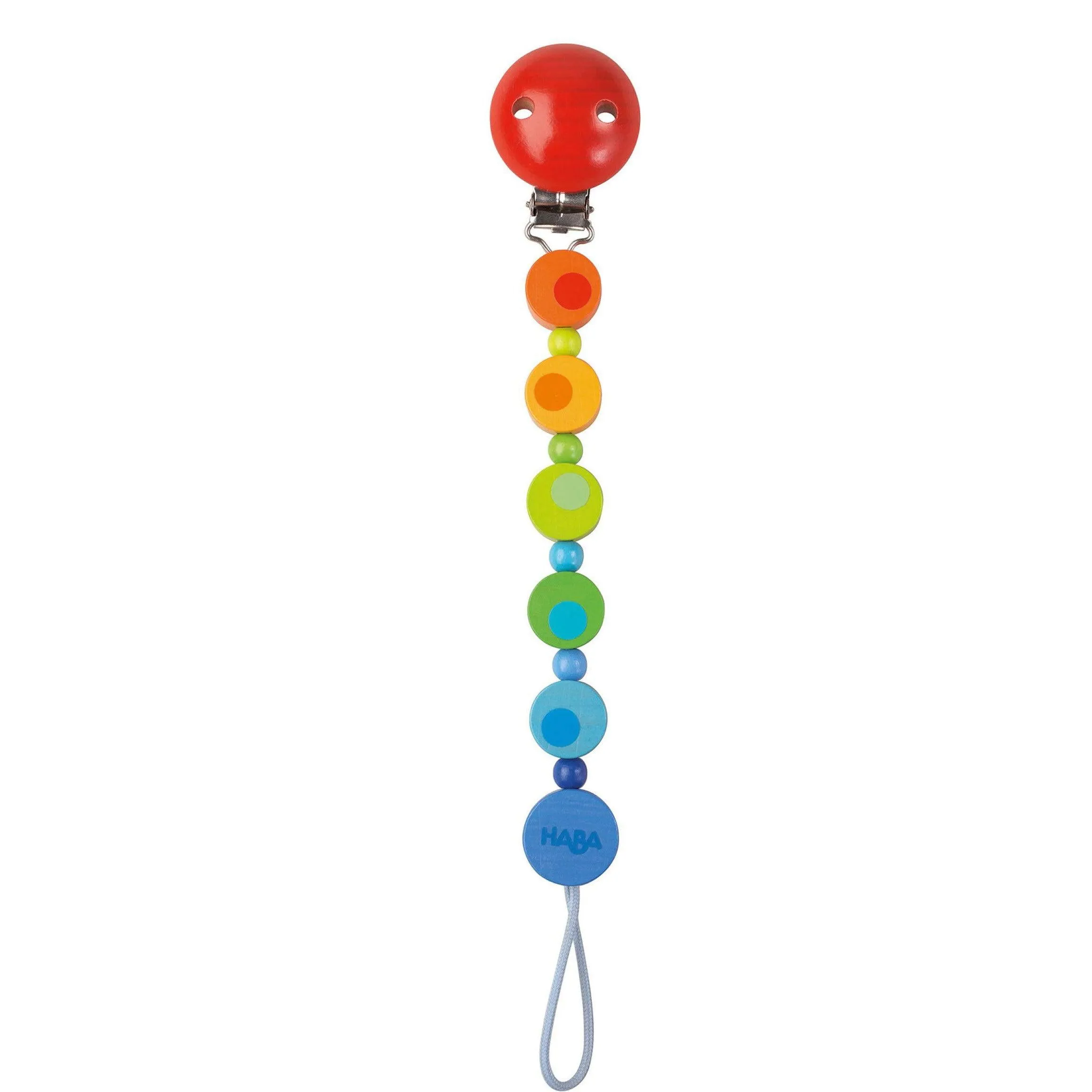 Haba Pacifier Chain - Rainbow