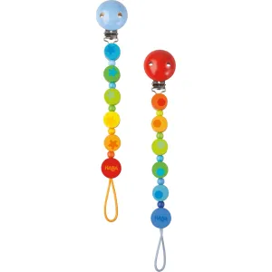 Haba Pacifier Chain - Rainbow