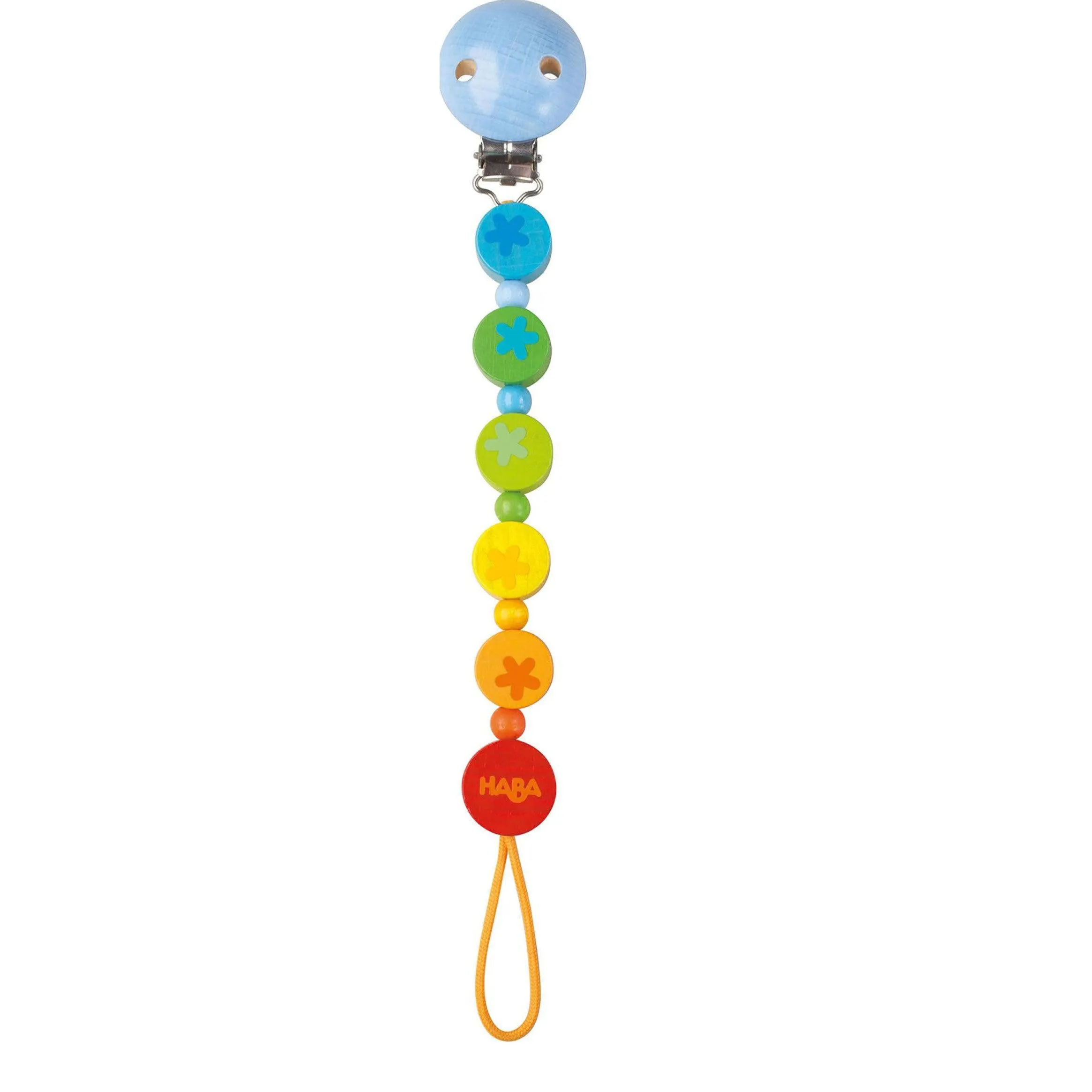 Haba Pacifier Chain - Rainbow