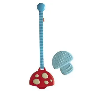 Haba Silicone Clutching Teether - Mushroom