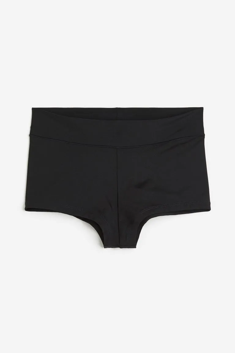 H&M bikini bottoms, black