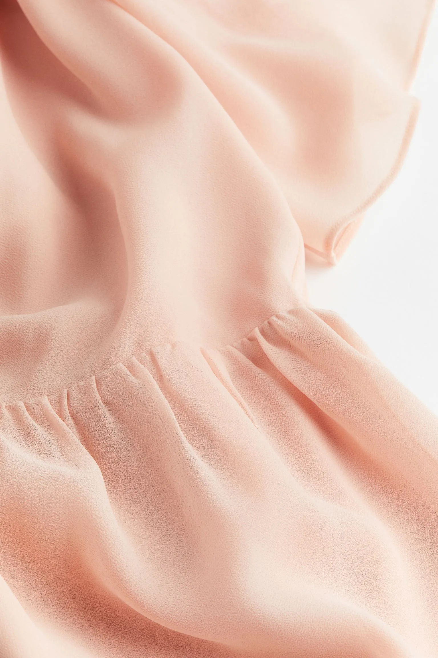 H&M Butterfly-sleeved dress, pink