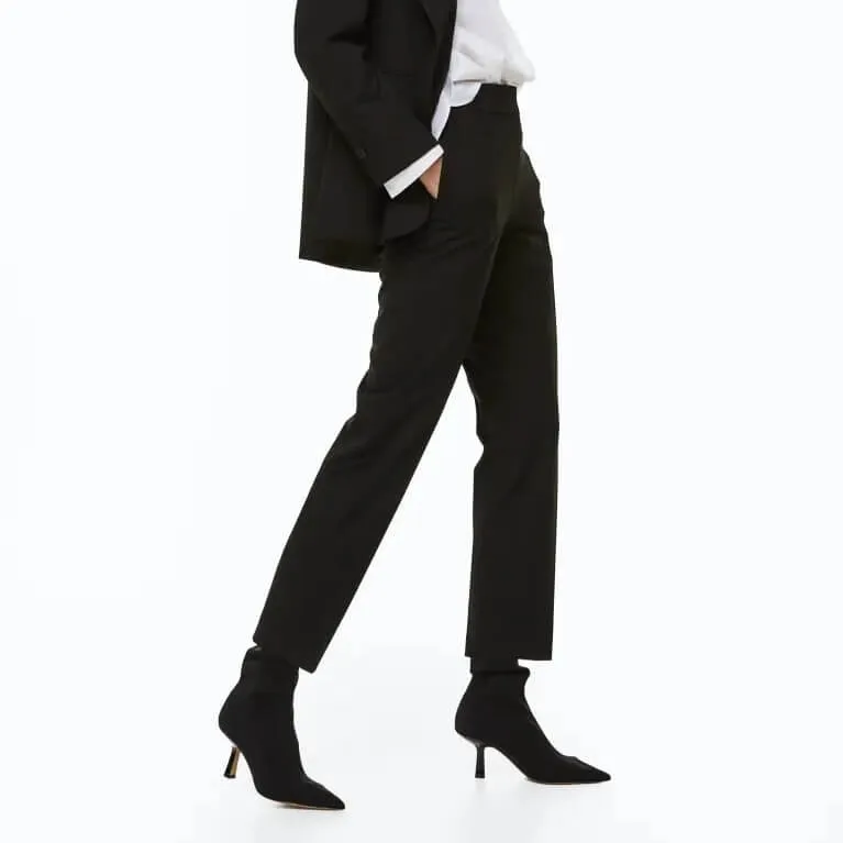 H&M Cigarette trousers, black