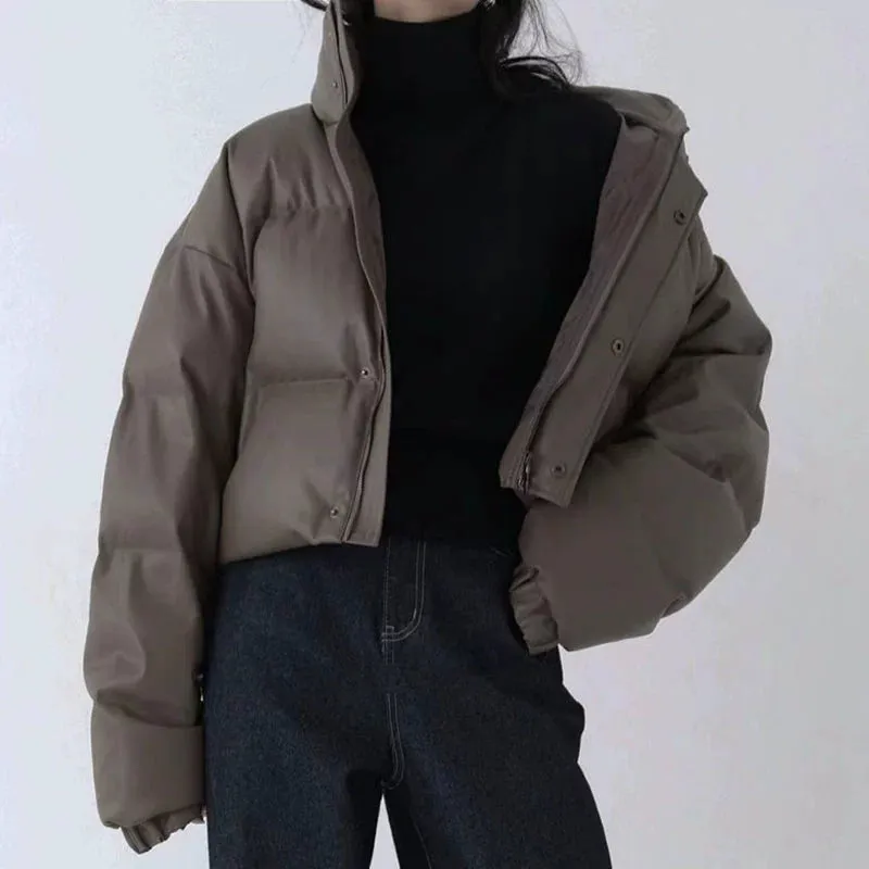 Hanna Crop Puffer Jacket