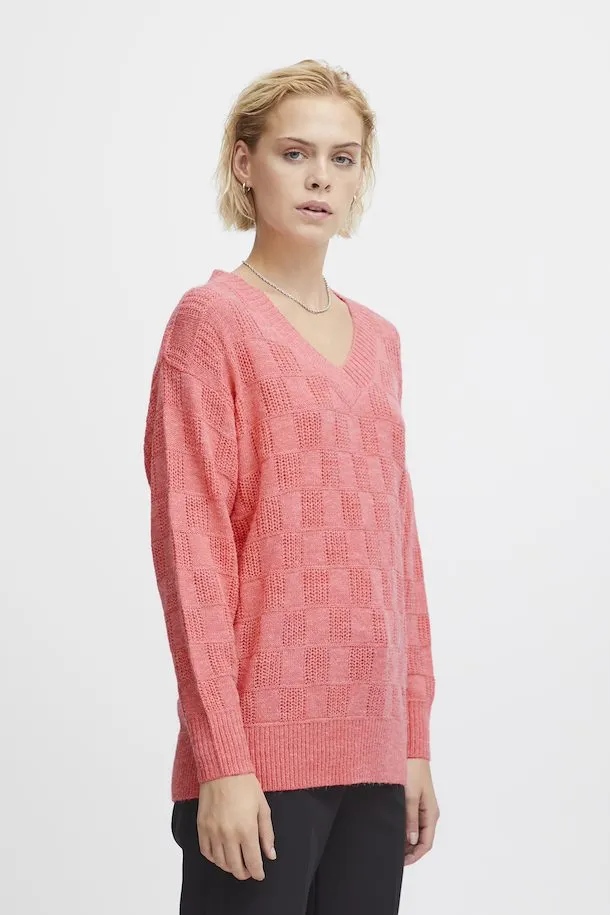 Ichi Ihnovo Jumper Calypso Coral