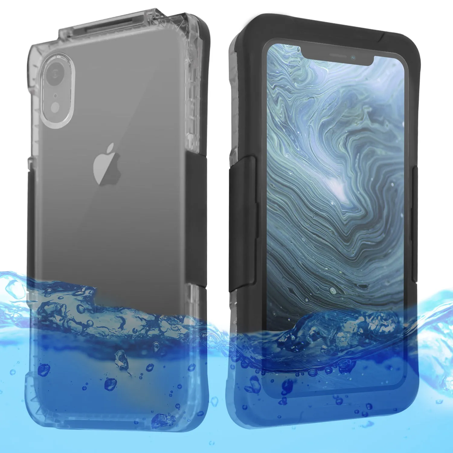 iPhone XR Case - Waterproof with Neck Strap