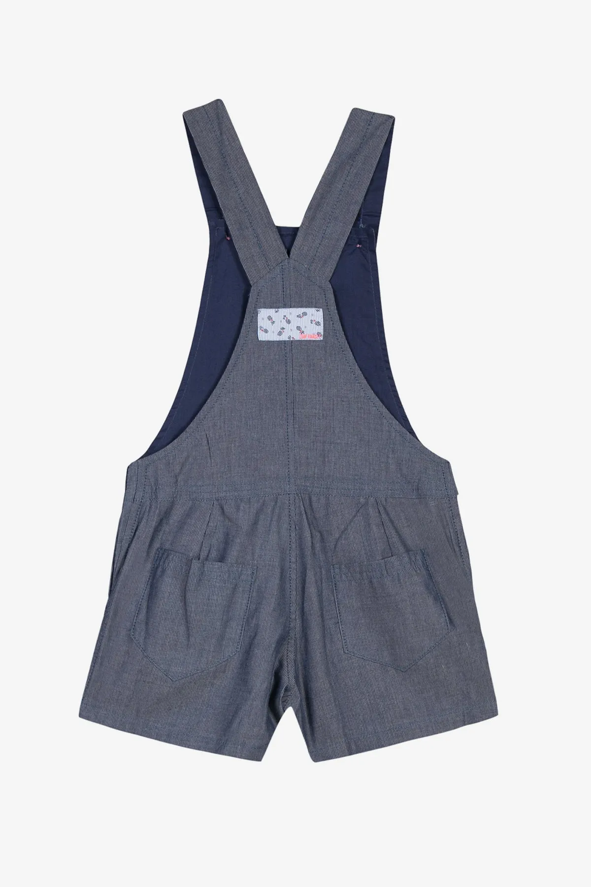 Jean Bourget Chambray Girls Romper