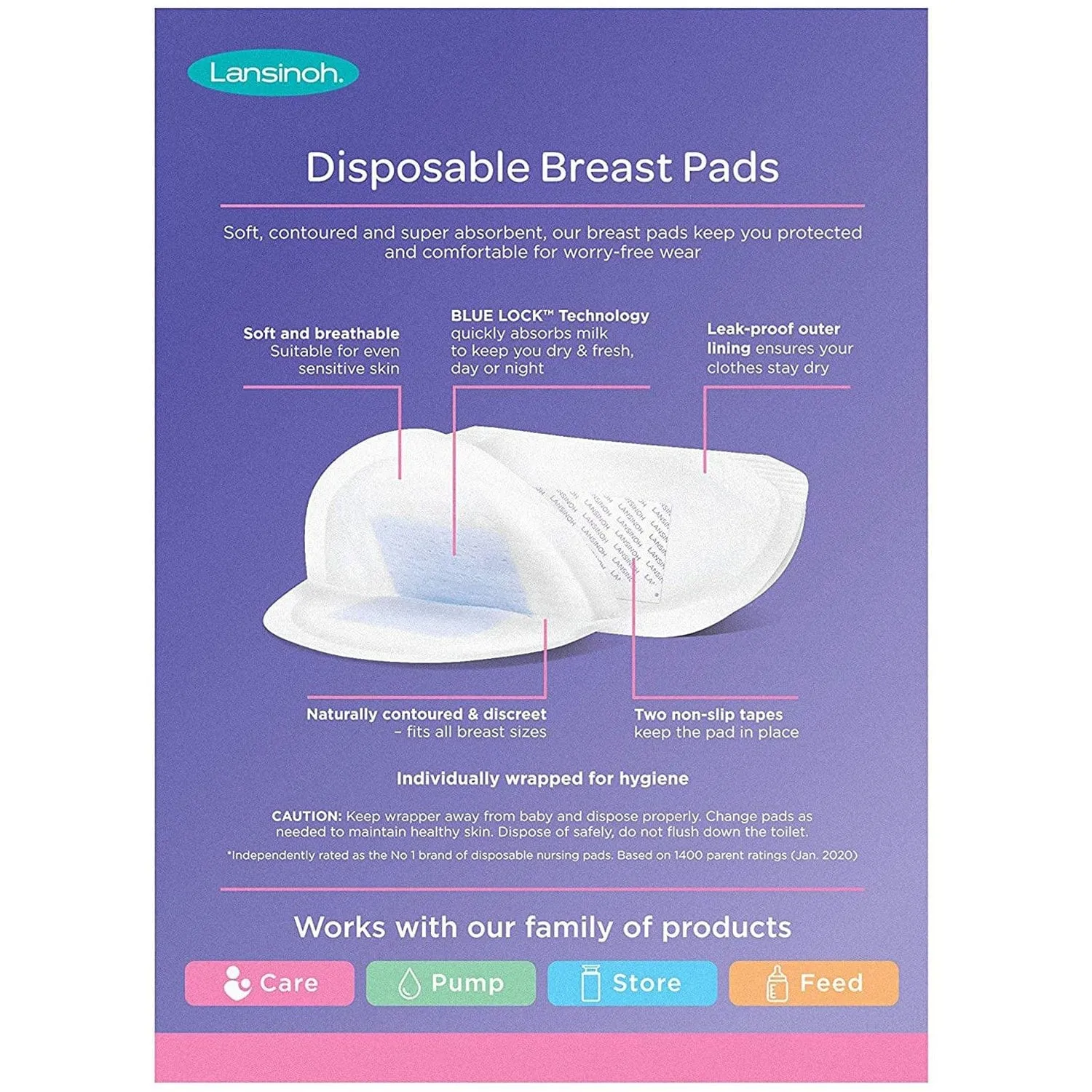 Lansinoh Disposable Nursing Pads