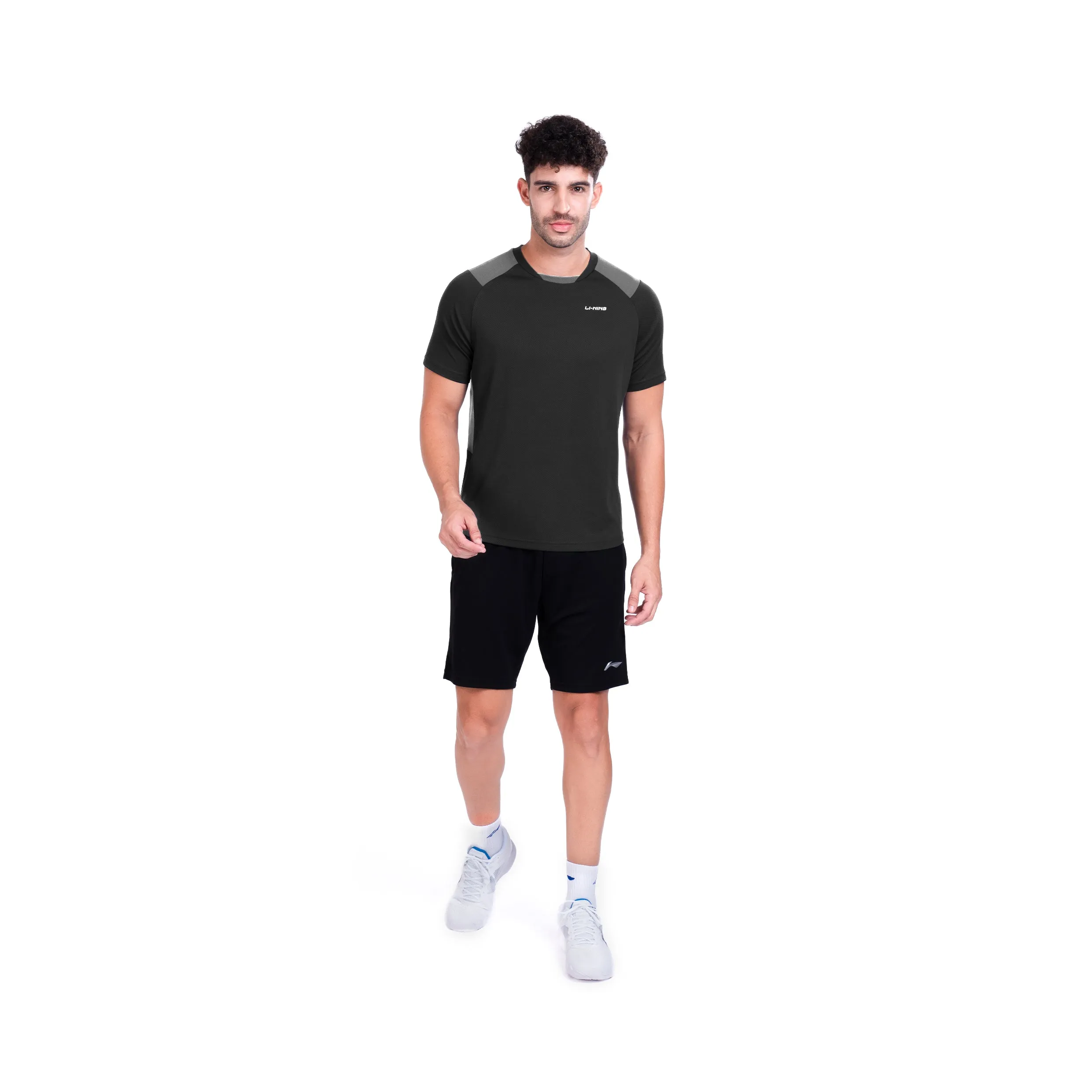 Li-Ning Flip Side T-Shirt (BLACK ; S)