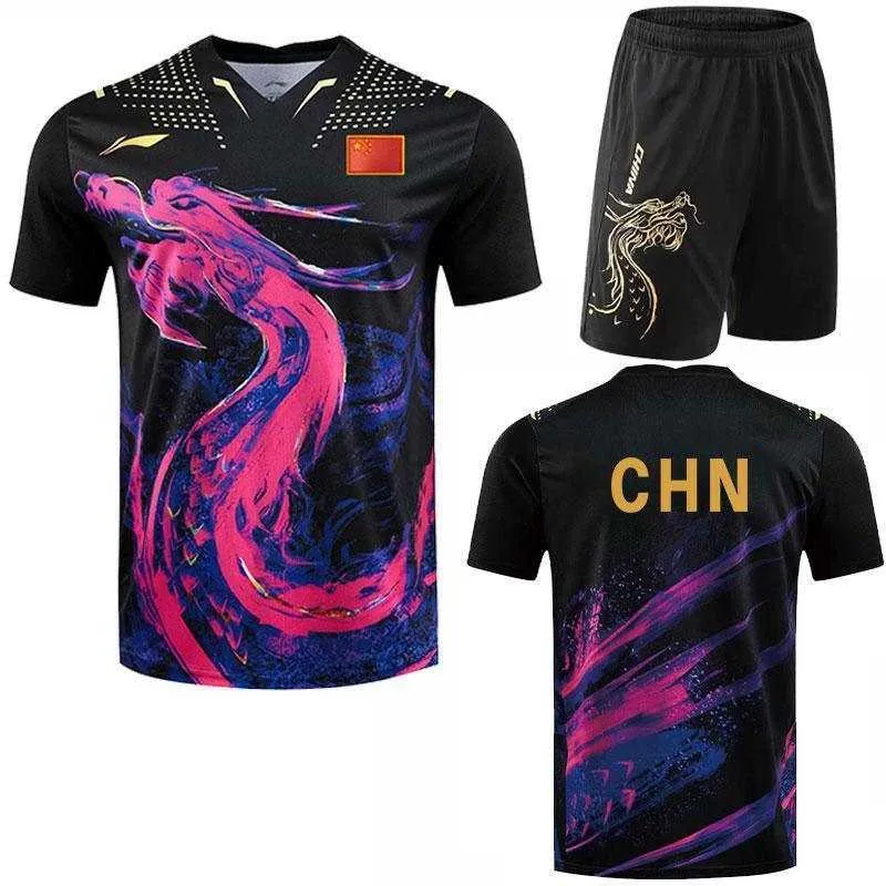 Li Ning Ma Long Tokyo Olympics Chinese National Team Shirt/Kit