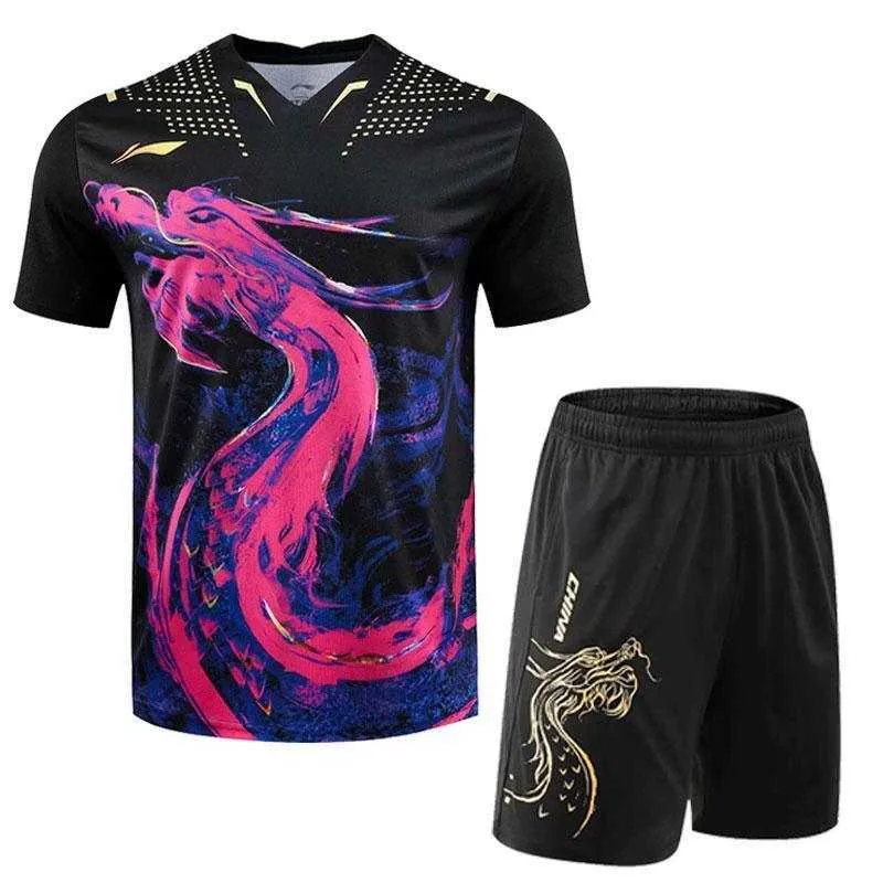 Li Ning Ma Long Tokyo Olympics Chinese National Team Shirt/Kit