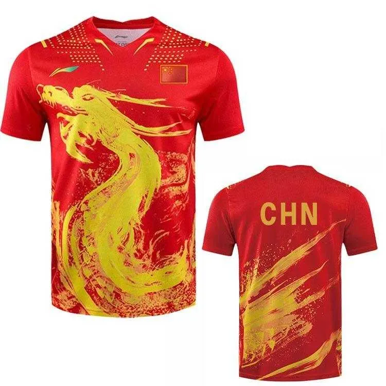 Li Ning Ma Long Tokyo Olympics Chinese National Team Shirt/Kit