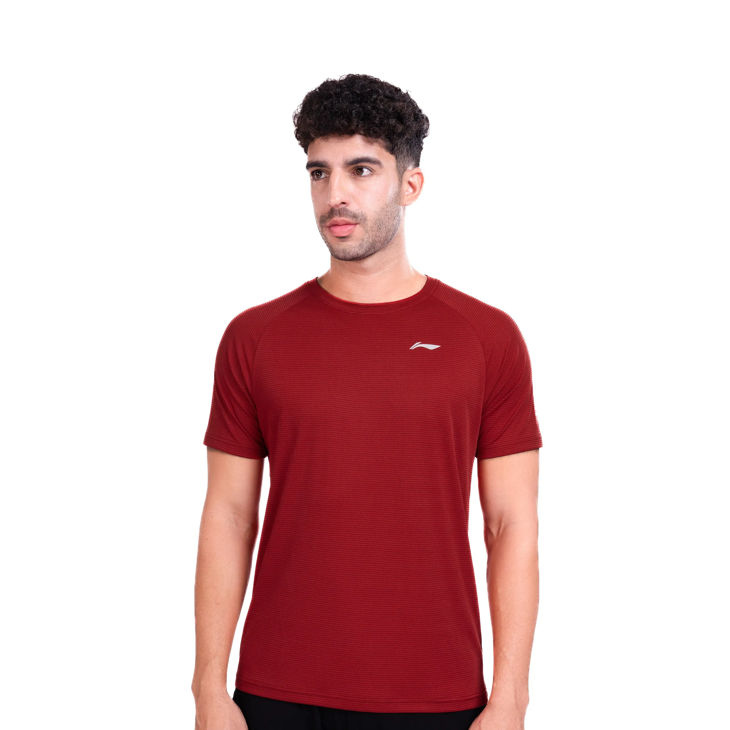 Li-Ning Raglan T-Shirt (RED ; S)