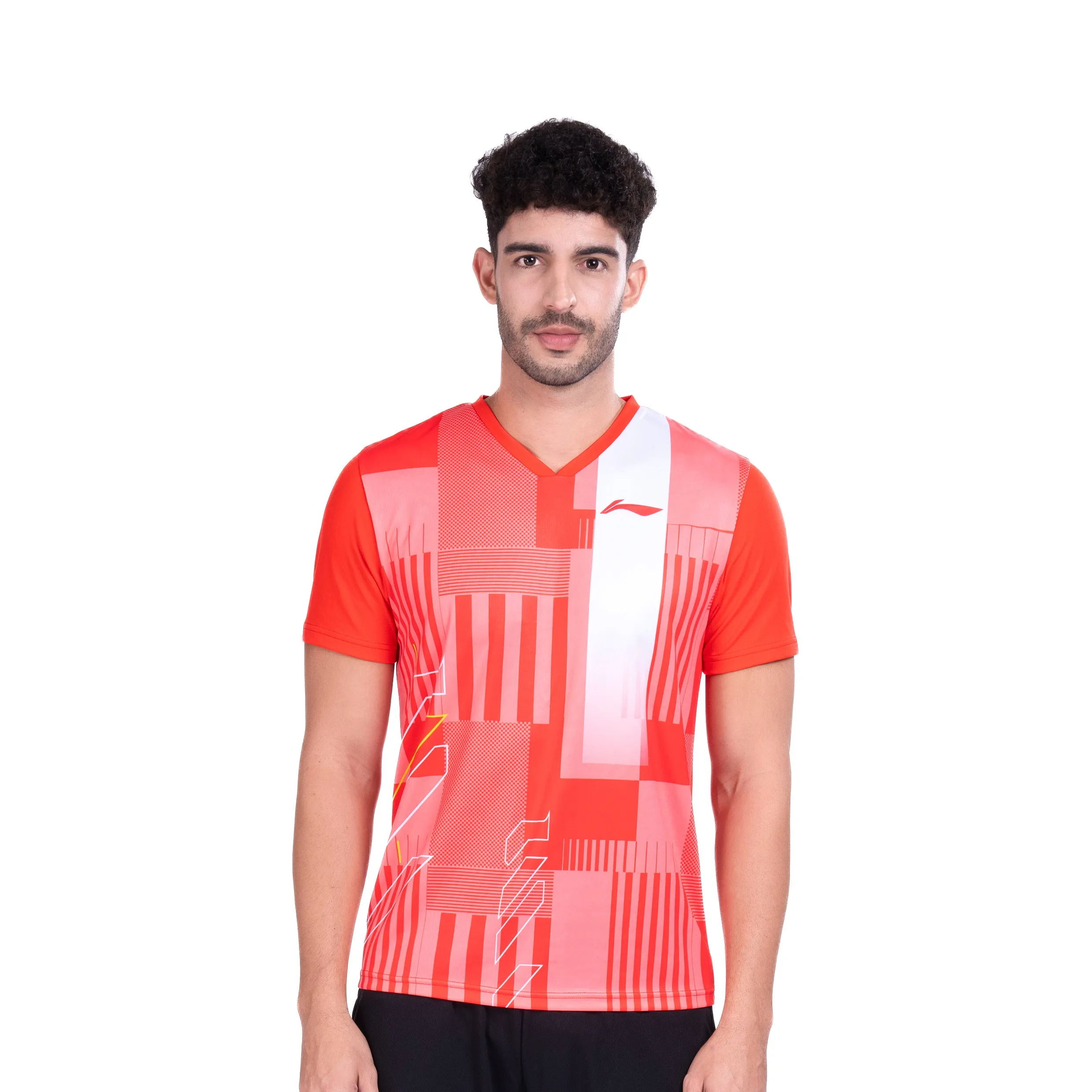 Li-Ning Stroke T-Shirt (RED ; M)