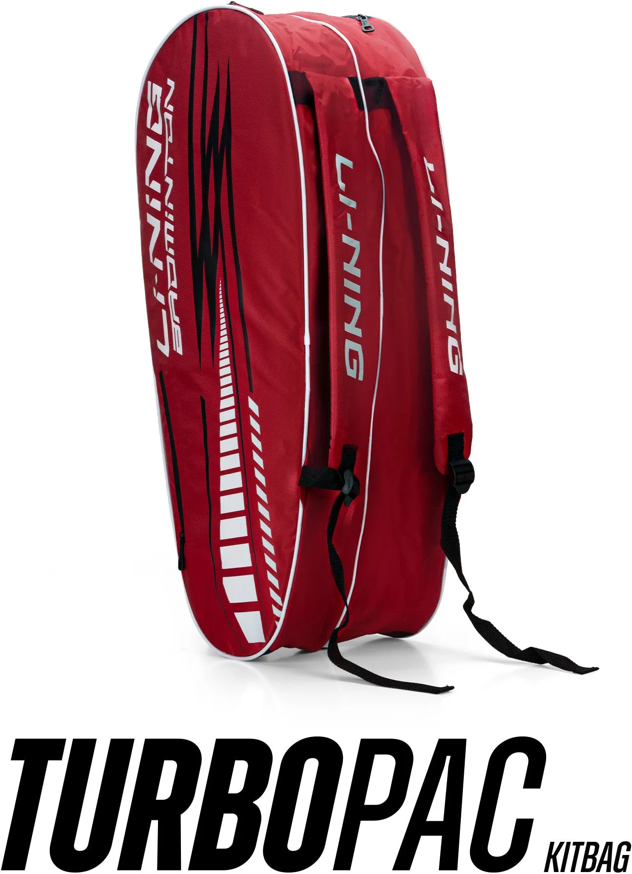 Li-Ning TurboPac Badminton Kit Bag (Red) (Size - L/50 L)