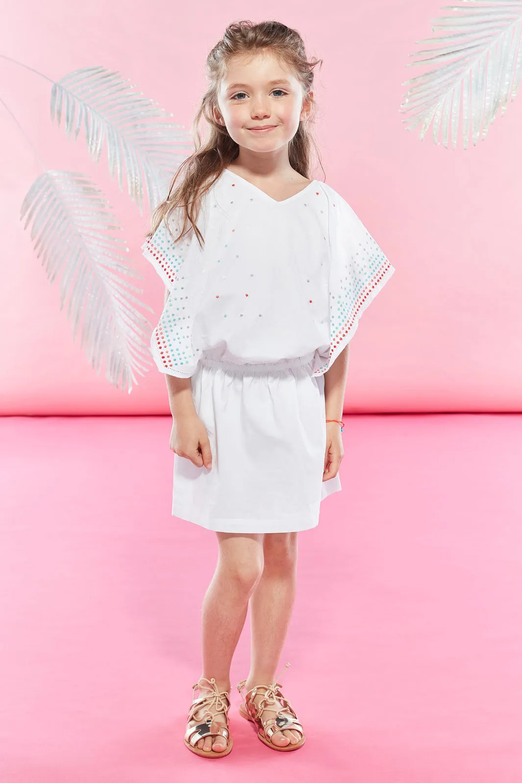 Lili Gaufrette Butterfly Girls Dress