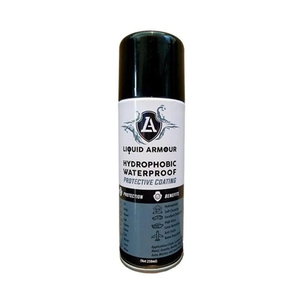 Liquid Armour Multi-Surface Hydrophobic Protective Coating 250ml Aerosol