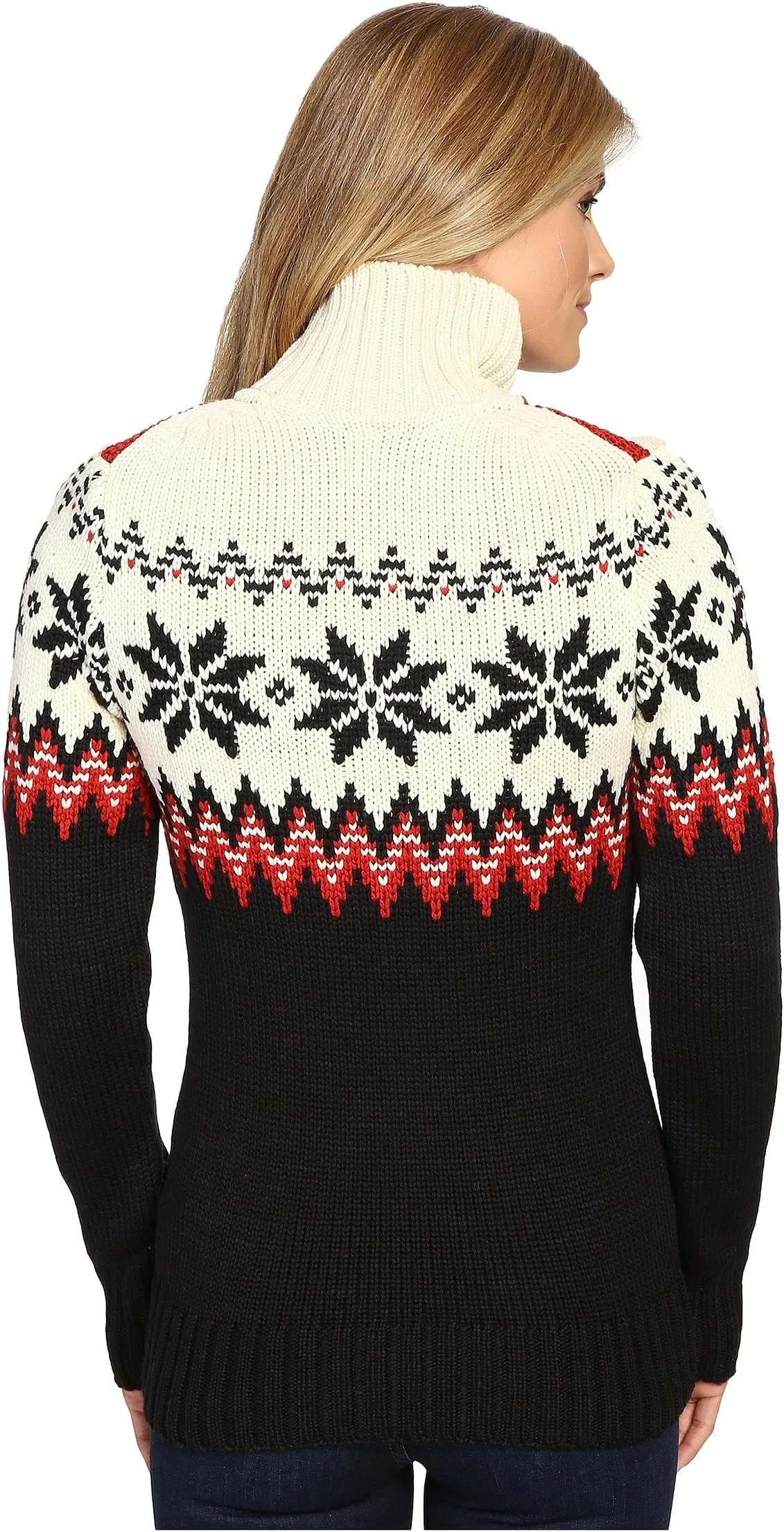 Mikey Sweater Dale of Norway, Black/Raspberry