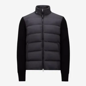 Moncler Virgin Wool Down Cardigan