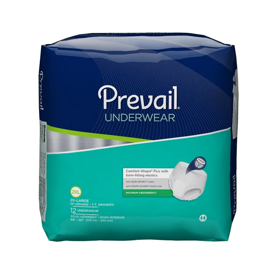 Prevail PV-517 Protective Underwear Pack of 12