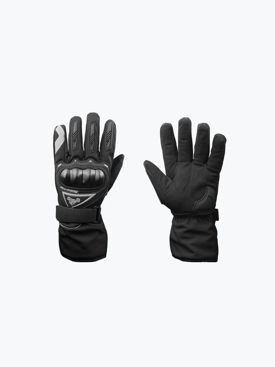 Race Car Tribe Black Full Gloves