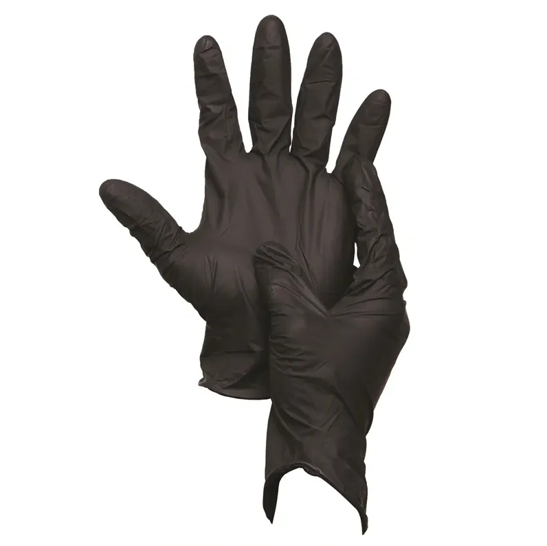 Sabco Nitrile Gloves Powder Free Extra Large Black 100pcs