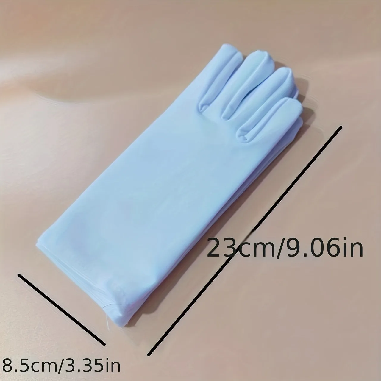 Stretchy White Gloves for Dance Driving and Cycling  Unisex