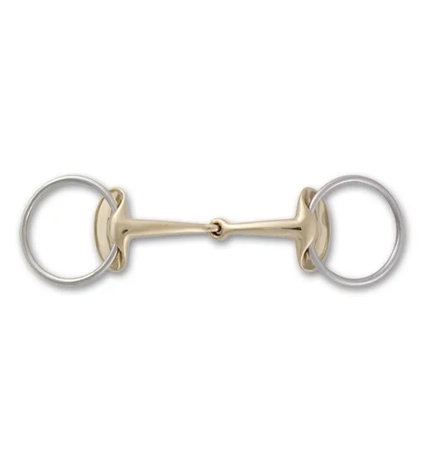 Stubben Steeltec Golden Wings Snaffle Bit 22645