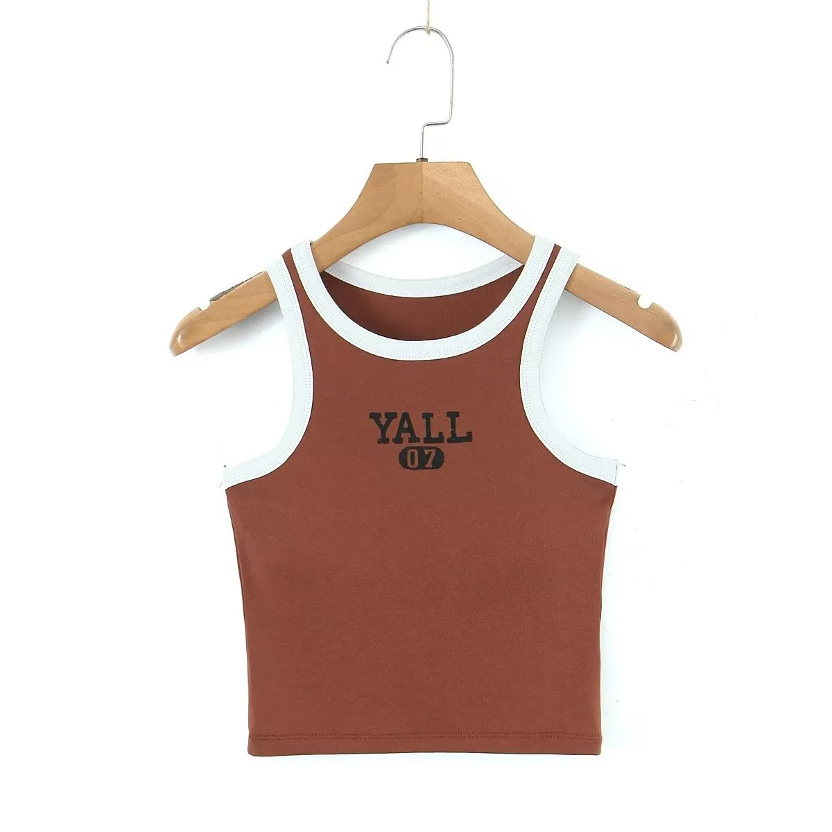 Summer Women Clothes All Match Summer Taste Multicolor Vest