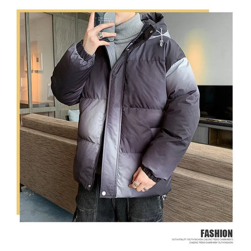 Thickened Hooded Puffer Jacket