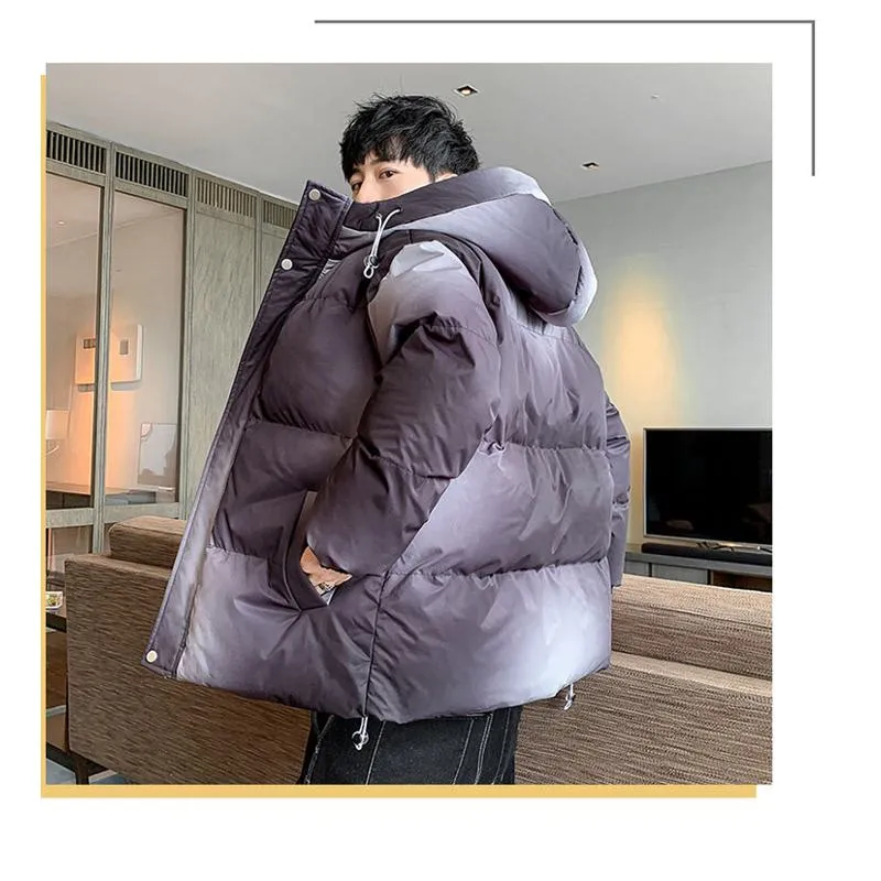 Thickened Hooded Puffer Jacket