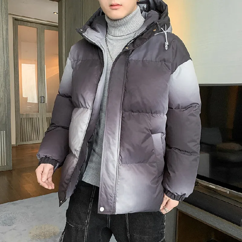 Thickened Hooded Puffer Jacket