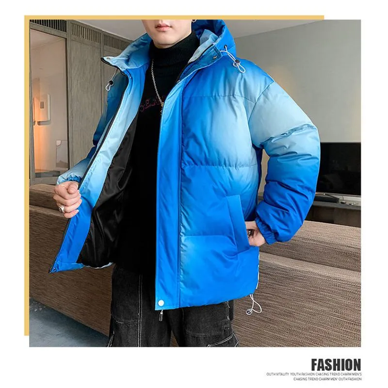 Thickened Hooded Puffer Jacket