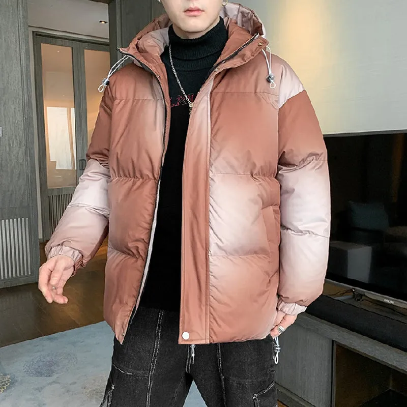 Thickened Hooded Puffer Jacket